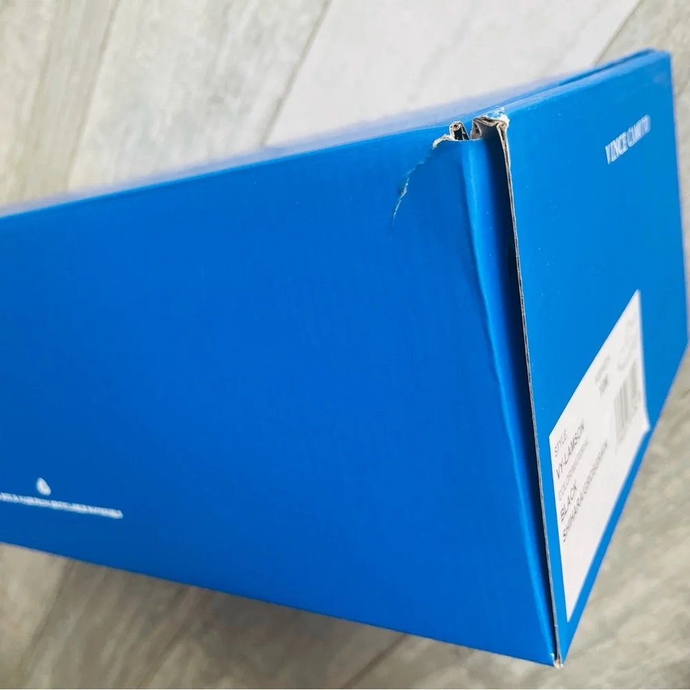 VINCE CAMUTO ROYAL BLUE EMPTY SHOEBOX